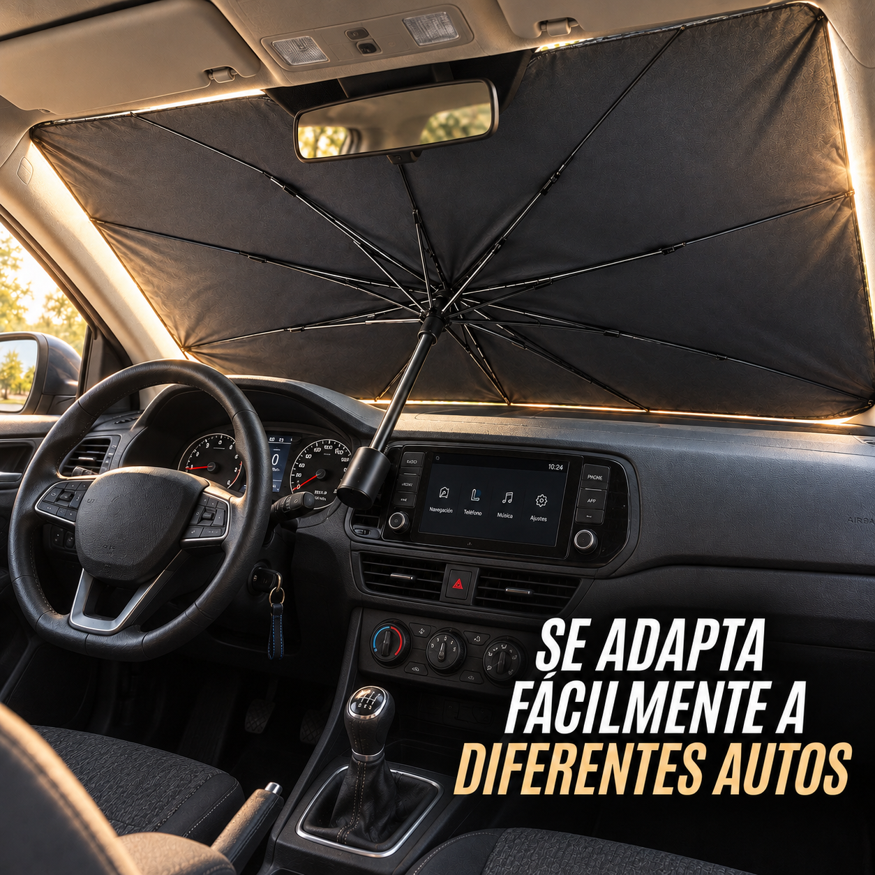 Compatibilidad del parasol retr&aacute;ctil